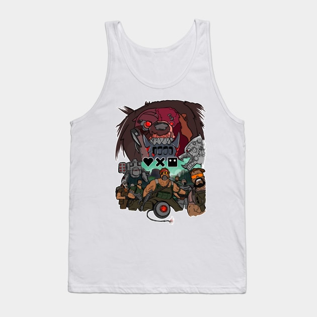 Love Death Robots Tank Top by Kelimok